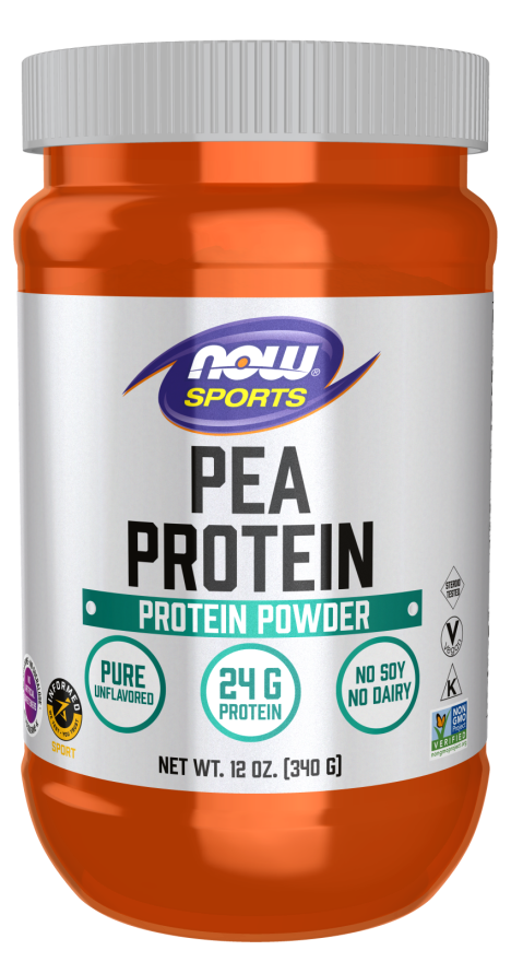 Now PEA PROTEIN UNFLAVORED 12 OZ