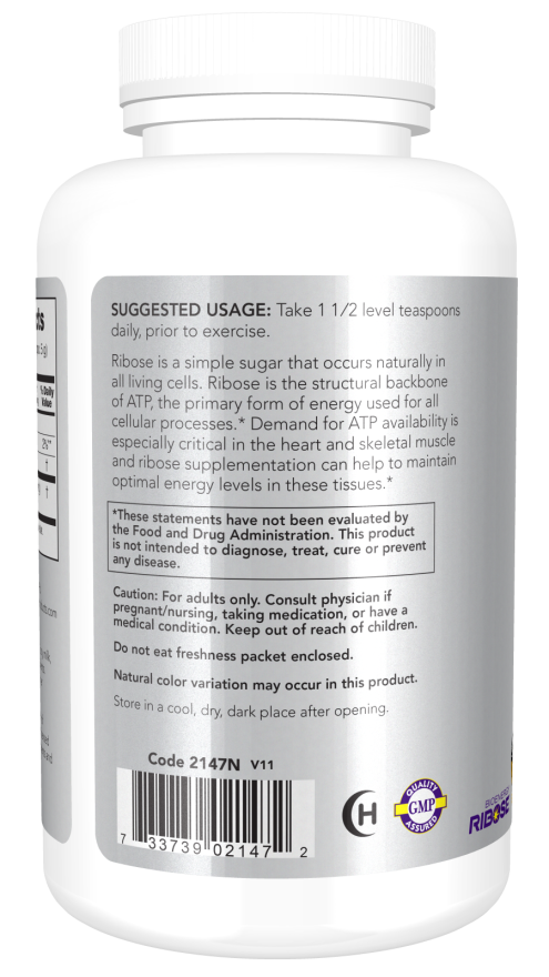 Now RIBOSE PURE POWDER 8 OZ