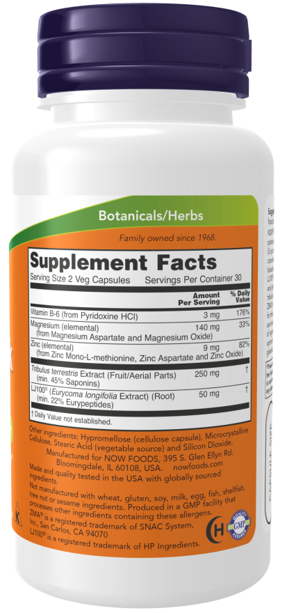 Now TESTO JACK 100 120 VCAPS