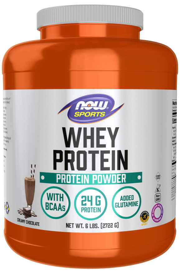 Now WHEY PROTEIN CHOCOLATE 6 LB
