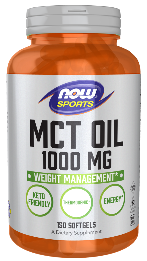 Now MCT OIL 1,000 MG SOFTGELS 150 SGELS