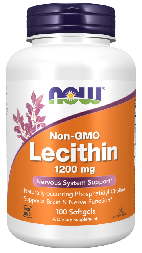 Now LECITHIN 1200mg 100 SGELS