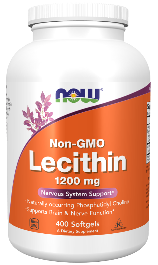 Now LECITHIN 1200mg 400 SGELS
