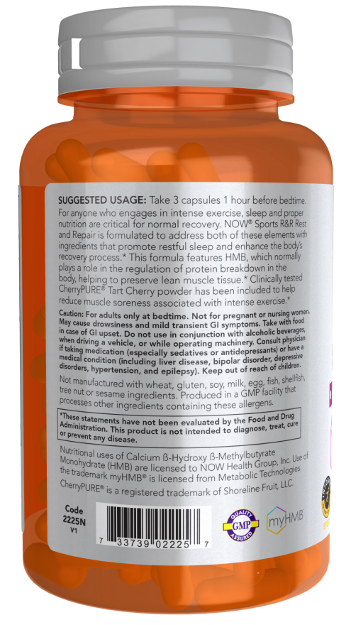 Now R&R REST AND REPAIR 90 VCAPS