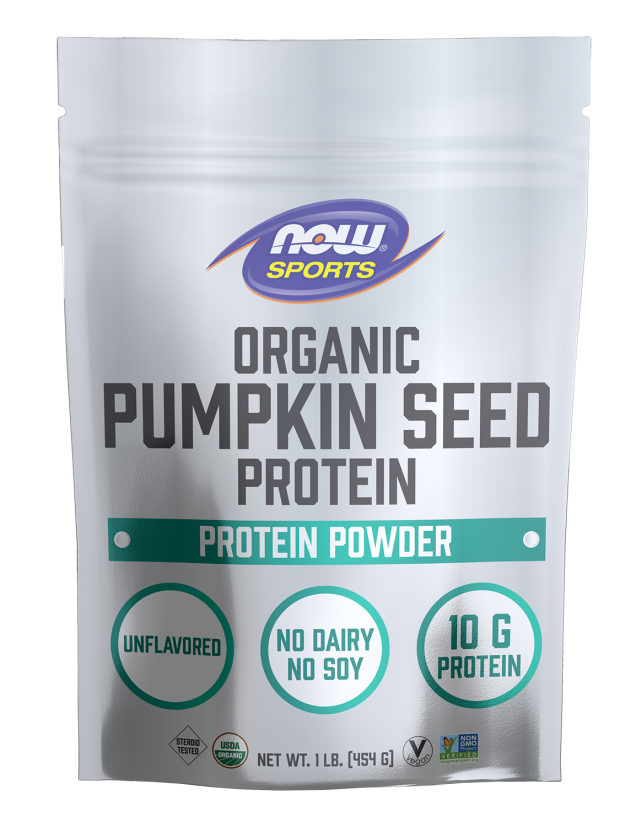 Now ORG PUMPKIN SEED PROTEIN 1 LB