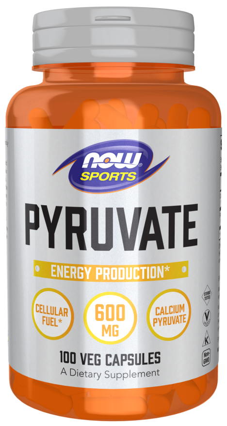 Now PYRUVATE 600mg 100 VCAPS