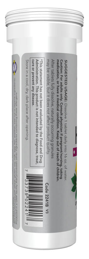 Now EFFER-HYDRATE LEMON LIME 10 TABS/TUBE