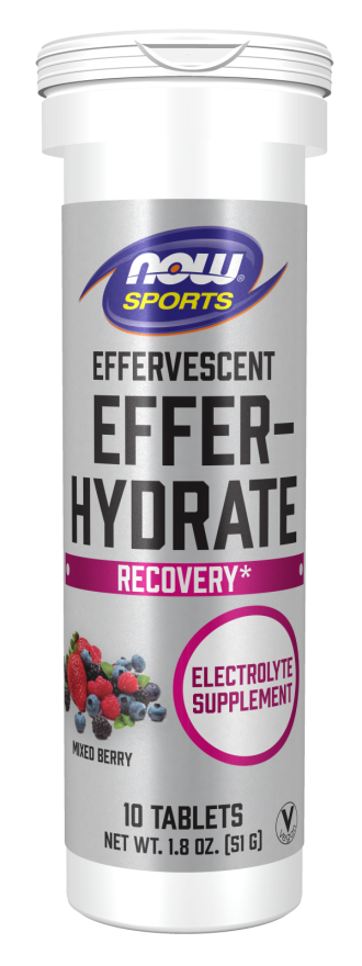 Now EFFER-HYDRATE MIXED BERRY 10 TABS/TUBE
