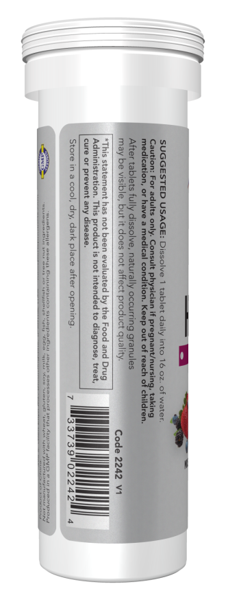 Now EFFER-HYDRATE MIXED BERRY 10 TABS/TUBE