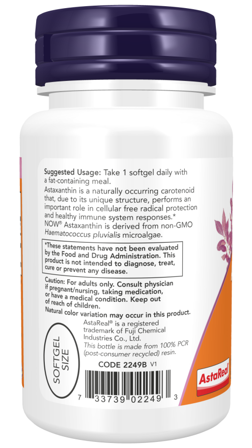 Now ASTAXANTHIN 10 MG 60 SGELS
