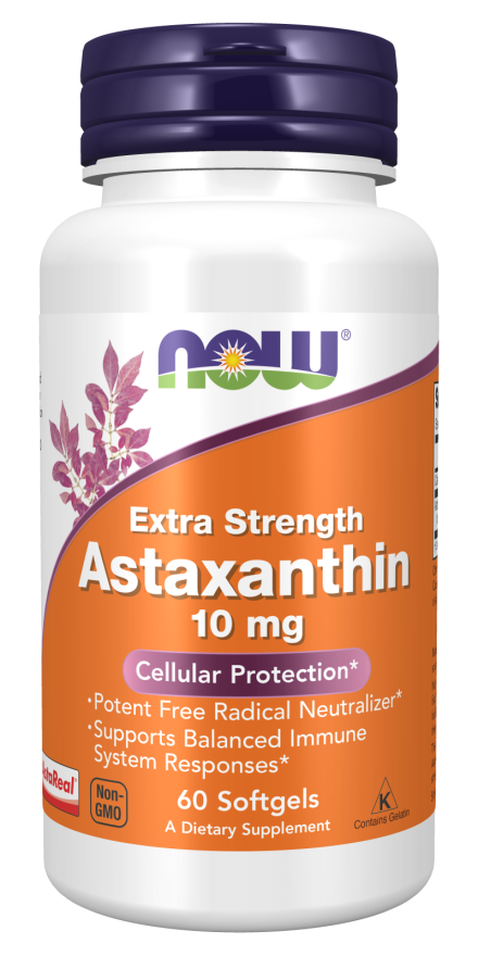 Now ASTAXANTHIN 10 MG 60 SGELS