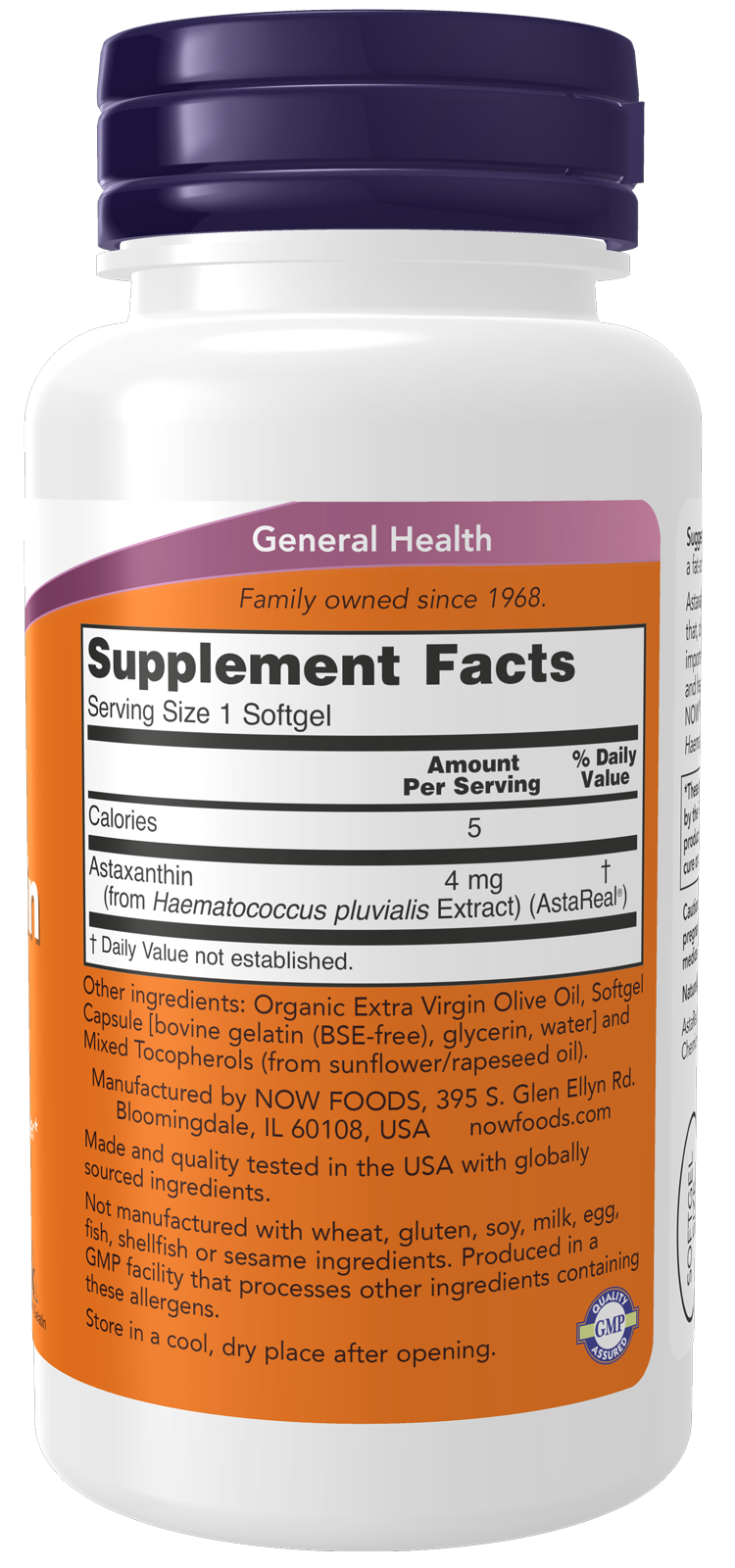 Now ASTAXANTHIN 4 MG 90 SGELS