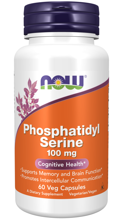 Now PHOSPHATIDYL SERINE 100mg 60 VCAPS