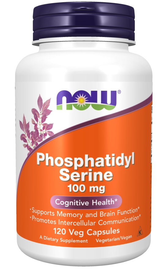 Now PHOSPHATIDYL SERINE 100mg 120 VCAPS