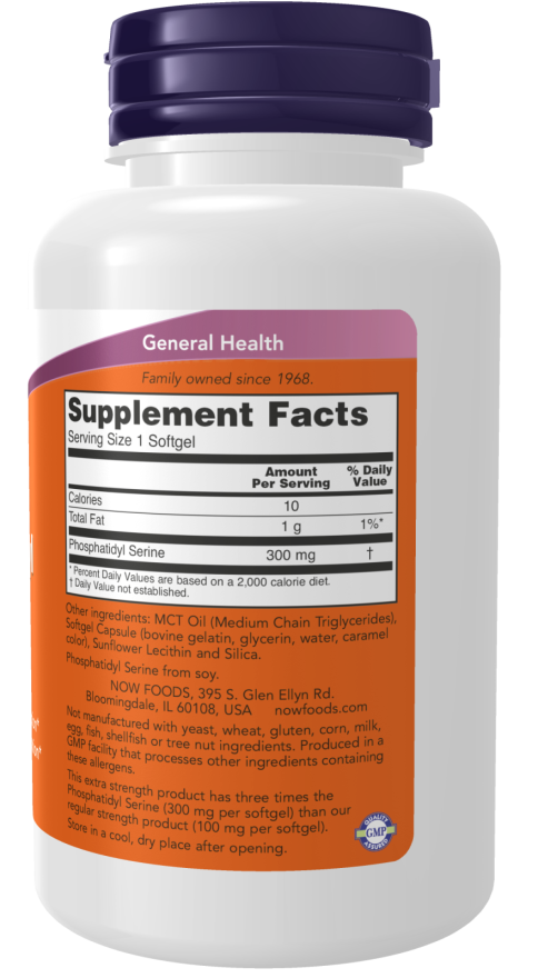 Now PHOS. SERINE 300 MG 50 SGELS