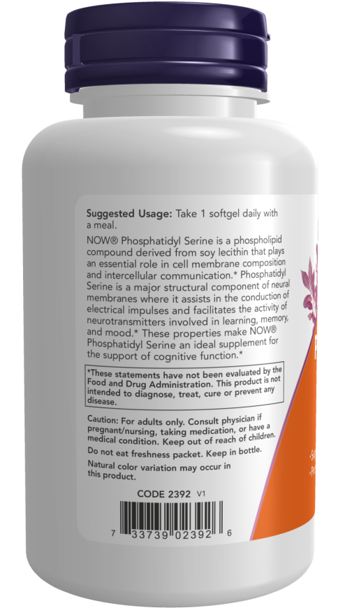 Now PHOS. SERINE 300 MG 50 SGELS