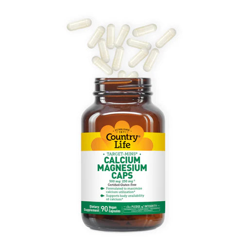 Country Life CALCIUM/MAGNESIUM 90 Vegicaps
