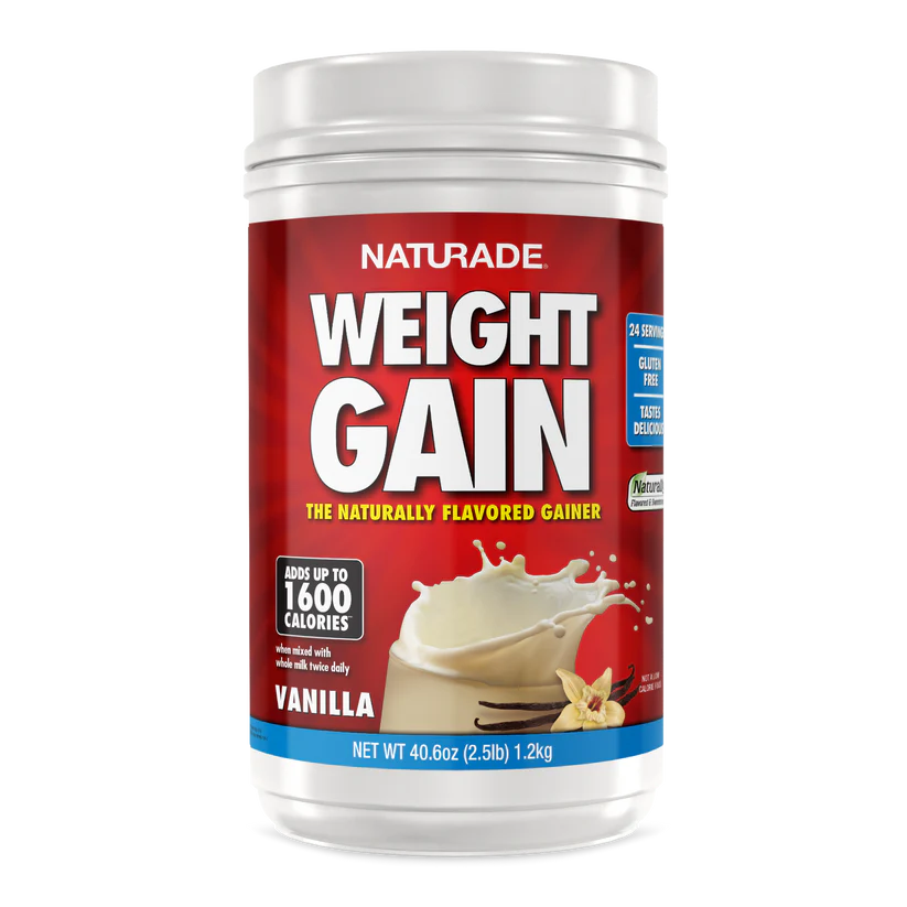 NATURADE WEIGHT GAIN PWD NOSUG VAN 40OZ