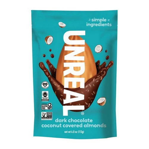 UNREAL Dark Chocolate Coconut Covered 4 OZ