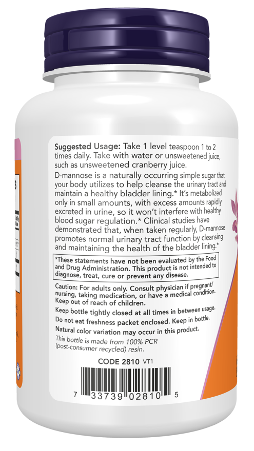 Now D-MANNOSE POWDER 6 OZ