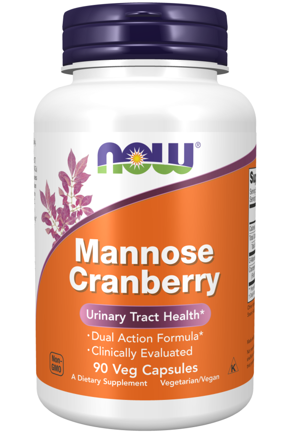 Now MANNOSE CRANBERRY 90 VCAPS