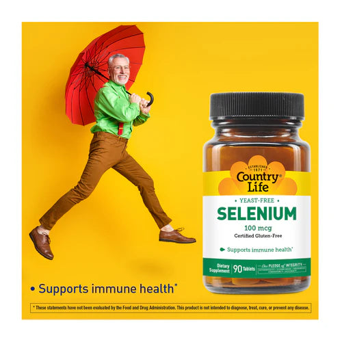 Country Life SELENIUM 100MCG 90 Tablet