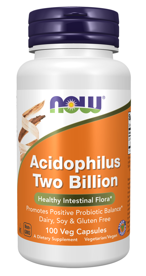 Now ACIDOPHILUS 2 BILLION 100 VCAPS