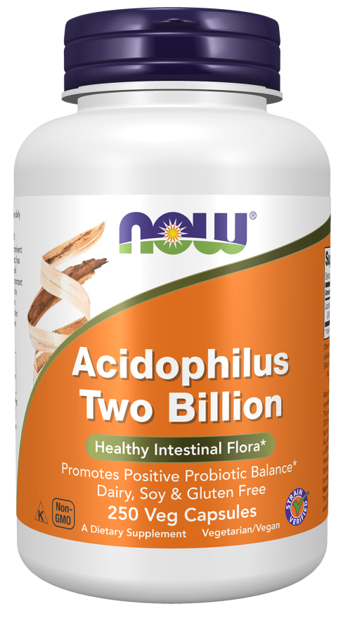 Now ACIDOPHILUS 2 BILLION 250 VCAPS