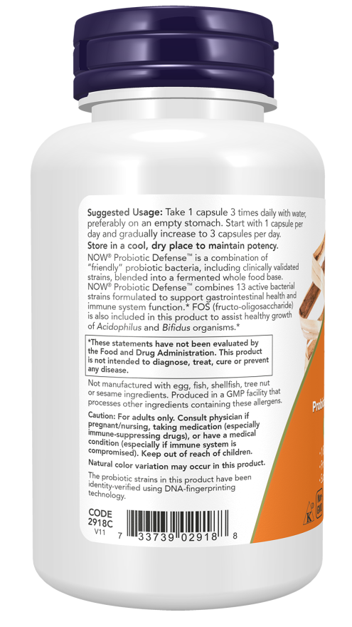 Now PROBIOTIC DEFENSE 90 VCAPS