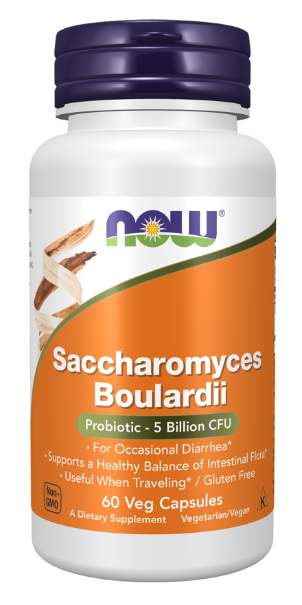 Now SACCHAROMYCES BOULARDII 60 VCAPS
