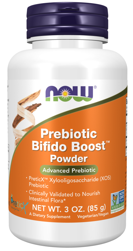 Now PREBIOTIC BIFIDO BOOST POWDER 3 OZ