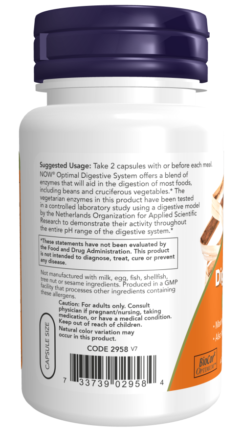 Now OPTIMAL DIGESTIVE SYSTEM 90 VCAPS