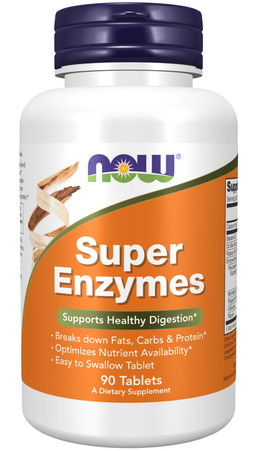 Now SUPER ENZYMES 90 TABS