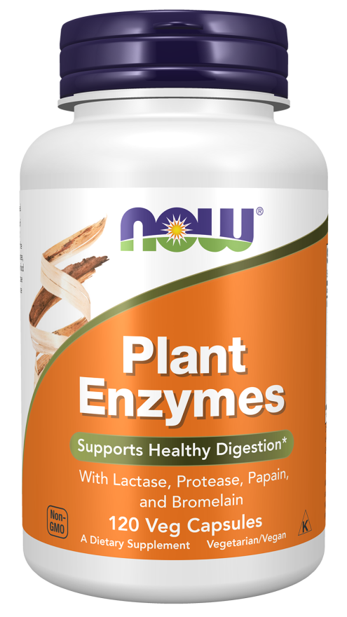 Now PLANT ENZYMES 120 VCAPS