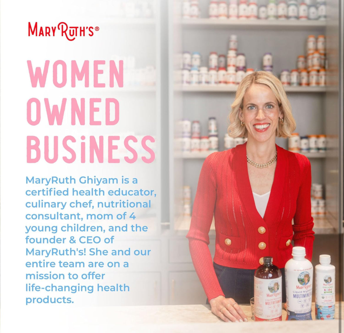 Women's Multivitamin + Hair Growth Liposomal ( 15.22 oz)