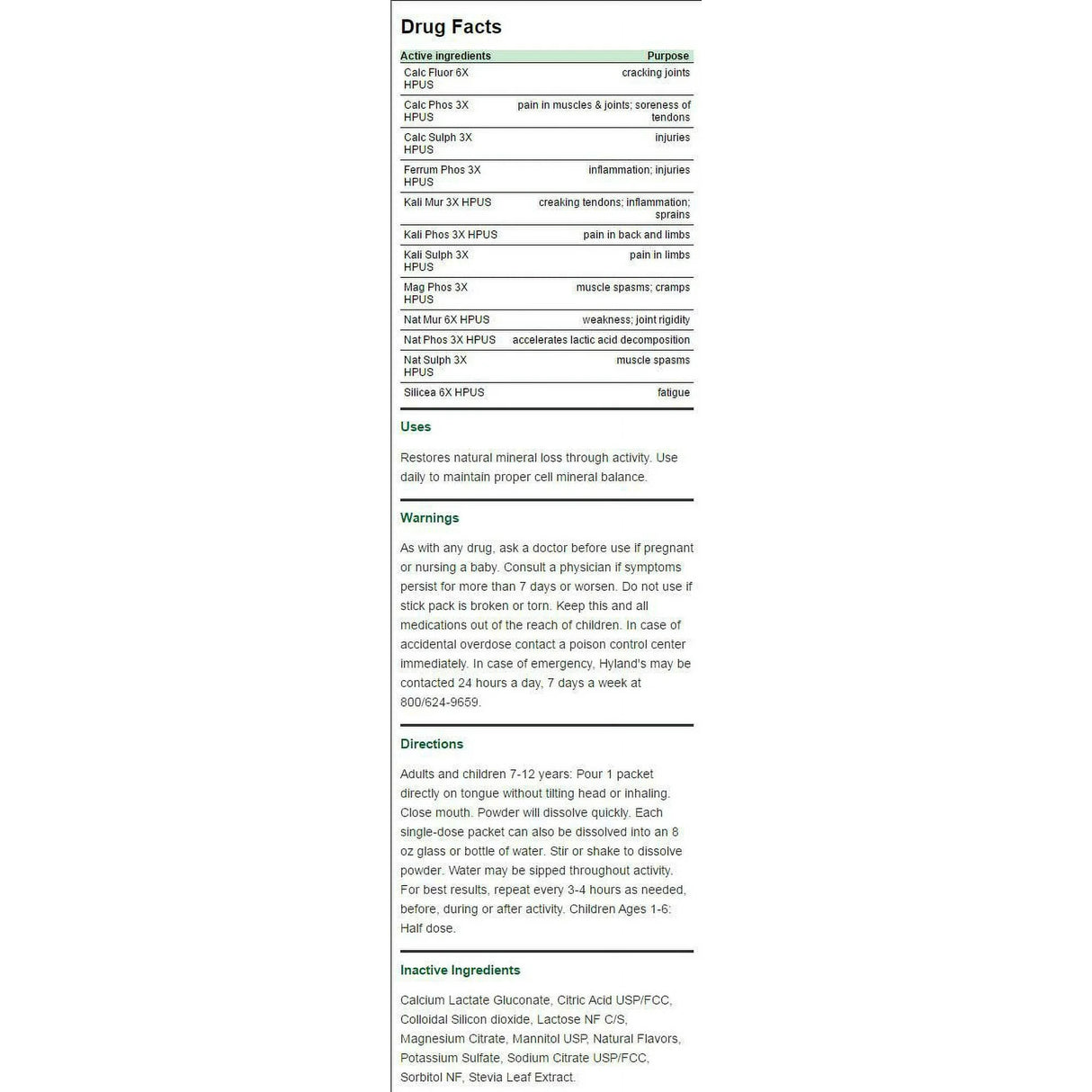 Bioplasma Sport Citrus Flavor 12 packets 0.24 g