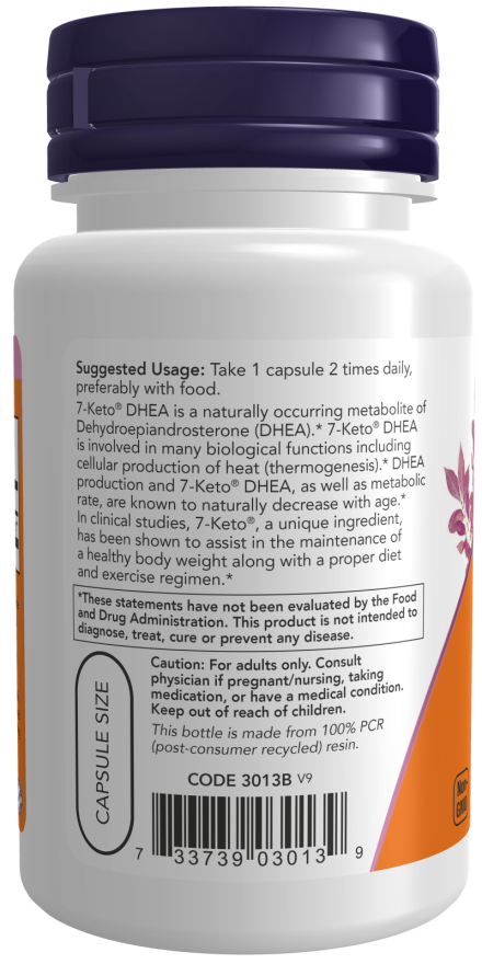 Now 7-KETO 100 MG 120 VCAPS