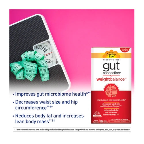 Country Life GUT CONNECTION WEIGHT 120 Capsule