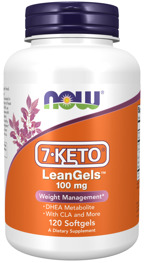 Now 7-KETO 100MG LEANGELS 120 SGELS