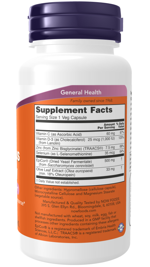 Now EPICOR PLUS IMMUNITY 60 VCAPS