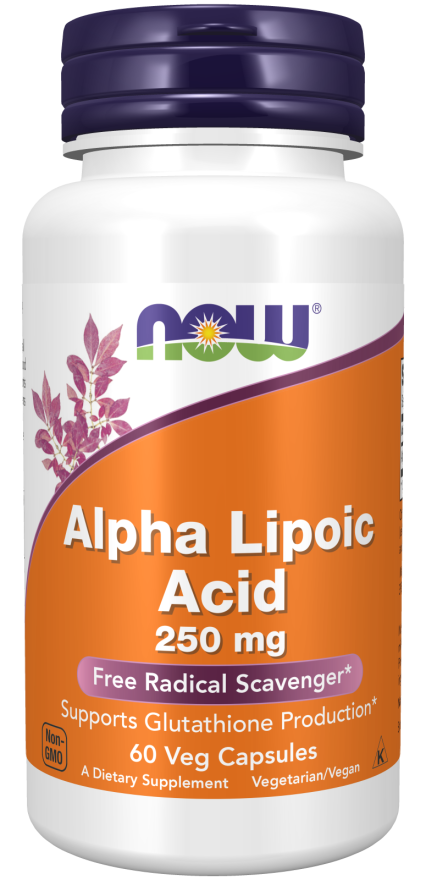Now ALPHA LIPOIC ACID 250mg 60 VCAPS