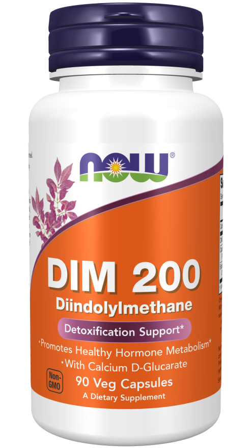 Now DIM 200 w/ CALCIUM D-GLUCARATE 90 VCAPS