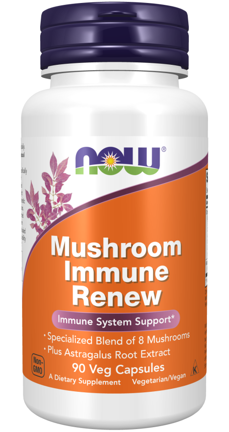 Now MUSHROOM IMMUNE RENEW 90 VCAPS