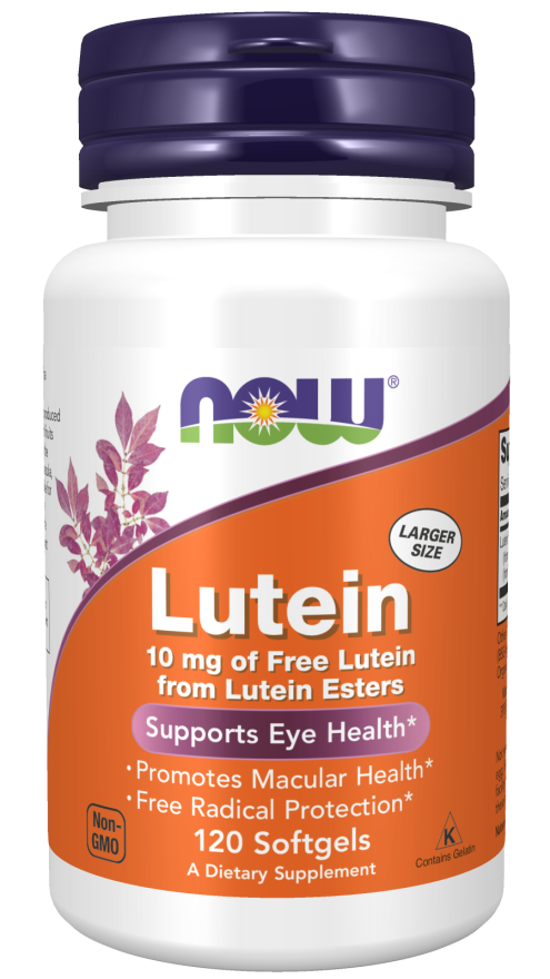 Now LUTEIN 10 MG (FROM ESTERS) 120 SGELS