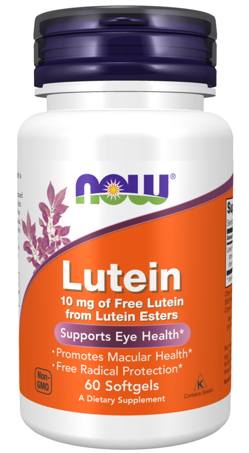 Now LUTEIN 10 MG (FROM ESTERS) 60 SGELS