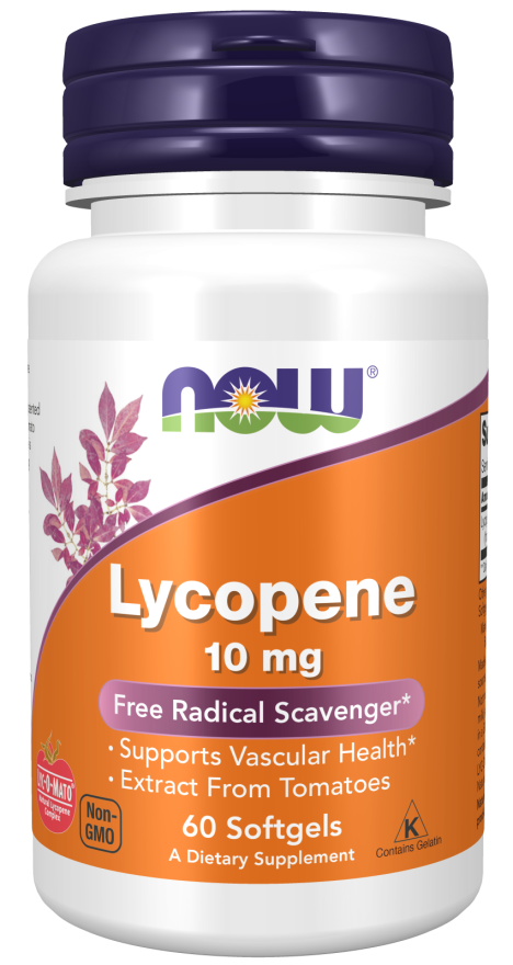 Now LYCOPENE 10mg 60 SGELS