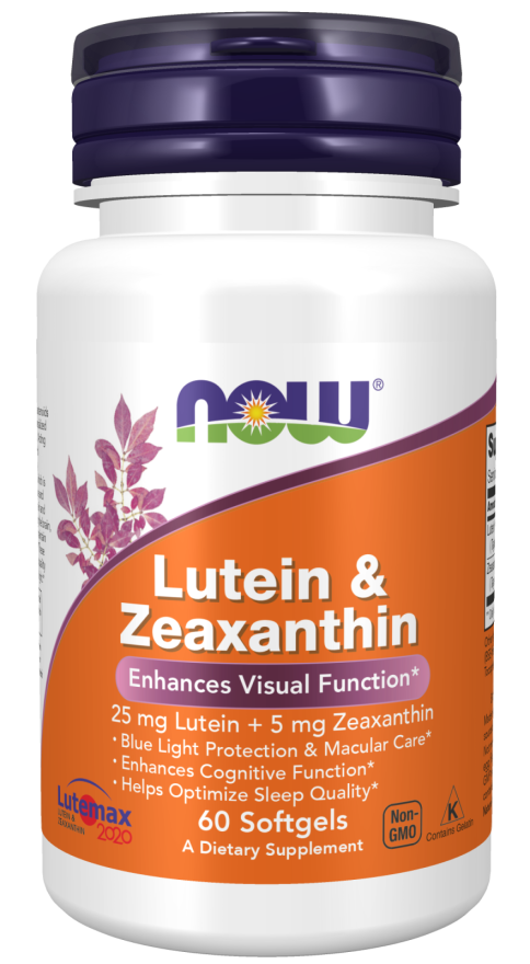 Now LUTEIN & ZEAXANTHIN (LUTEMAX 2020) 60 SGELS
