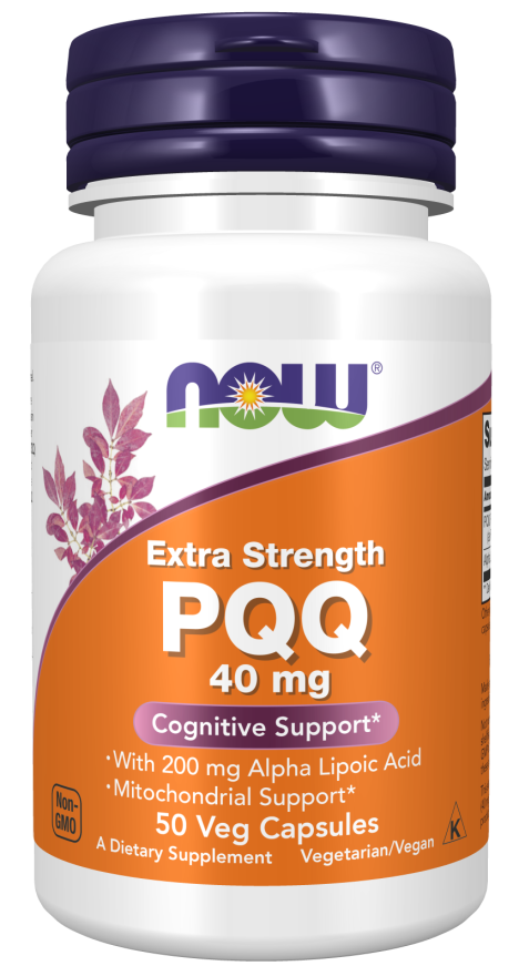Now PQQ 40mg EXTRA STRENGTH 50 VCAPS