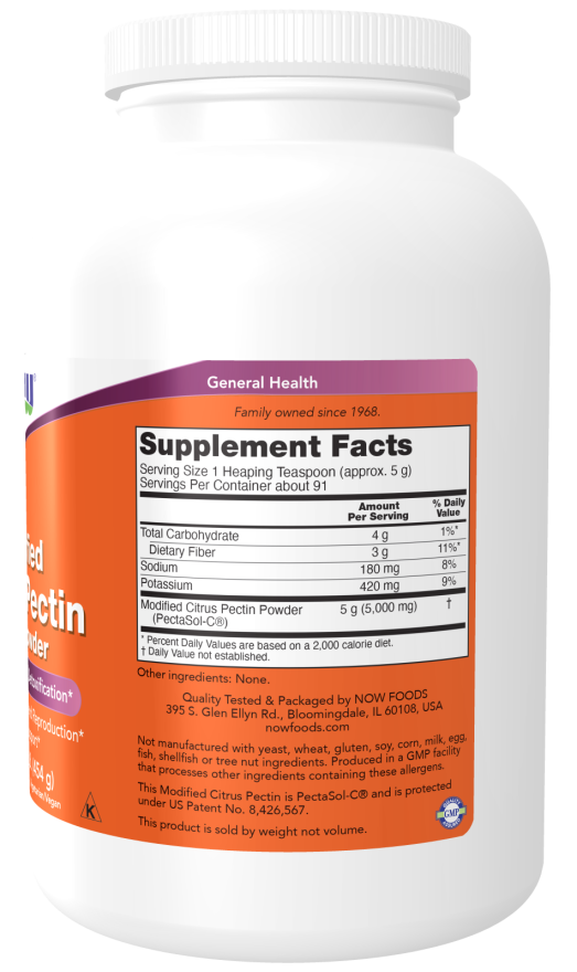 Now MODIFIED CITRUS PECTN 454G