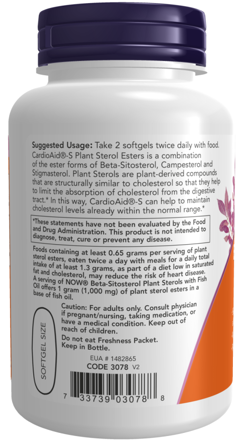 Now BETA-SITOSTEROL PLANT 90 SGELS